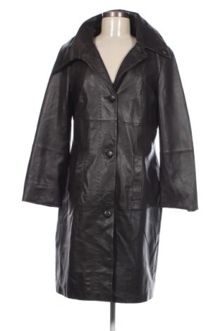Дамско кожено палто Best Connections, Размер M, Цвят Кафяв, Цена 165,00 лв.