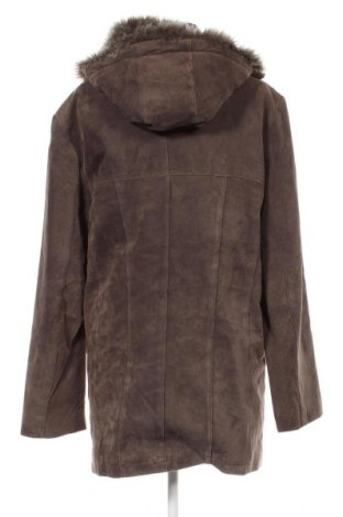 Palton din piele pentru damă TCM, Mărime M, Culoare Maro, Preț 189,97 Lei