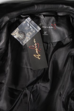Damen Lederblazer Amisu, Größe S, Farbe Schwarz, Preis 29,23 €