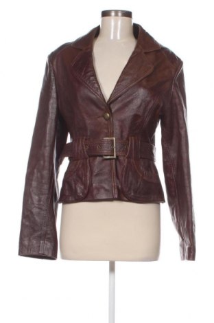 Dámska kožená bunda , Veľkosť XL, Farba Hnedá, Cena  41,25 €