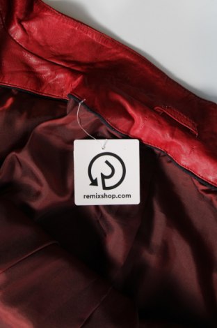 Dámská kožená bunda , Velikost M, Barva Červená, Cena  988,00 Kč