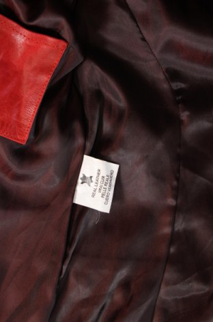 Dámska kožená bunda , Veľkosť M, Farba Červená, Cena  45,50 €