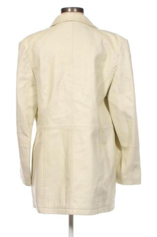 Γυναικείο δερμάτινο μπουφάν, Μέγεθος XL, Χρώμα Εκρού, Τιμή 66,19 €