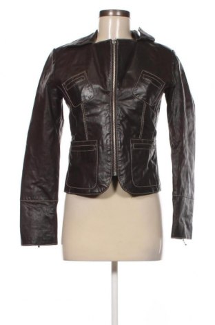Dámska kožená bunda , Veľkosť XS, Farba Hnedá, Cena  33,37 €