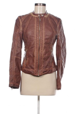 Dámska kožená bunda , Veľkosť S, Farba Hnedá, Cena  8,06 €
