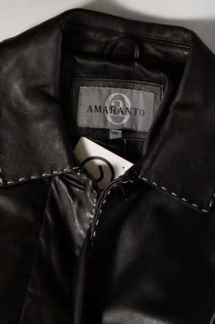 Damen Lederjacke, Größe M, Farbe Schwarz, Preis € 13,78