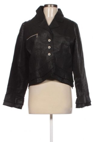 Dámska kožená bunda , Veľkosť M, Farba Čierna, Cena  30,34 €