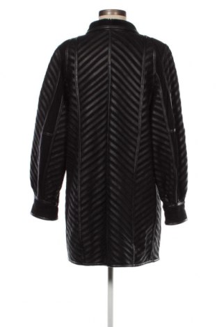 Дамско кожено яке, Размер M, Цвят Черен, Цена 107,00 лв.