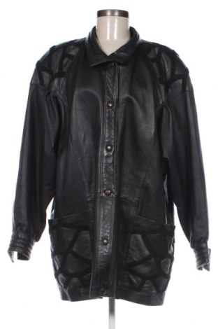 Dámska kožená bunda , Veľkosť XL, Farba Čierna, Cena  36,40 €