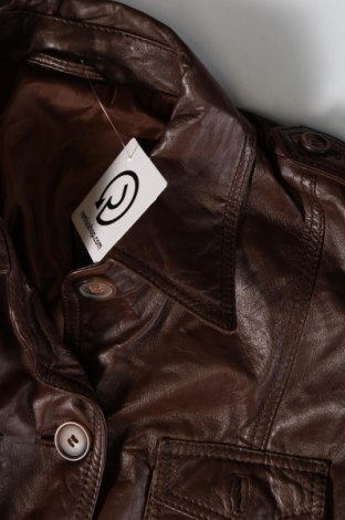 Dámska kožená bunda , Veľkosť L, Farba Hnedá, Cena  27,30 €