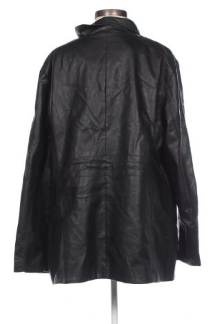 Γυναικείο δερμάτινο μπουφάν, Μέγεθος XXL, Χρώμα Μαύρο, Τιμή 25,76 €