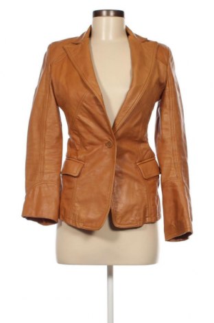Dámská kožená bunda , Velikost S, Barva Béžová, Cena  1 030,00 Kč