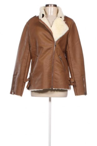 Dámska kožená bunda , Veľkosť L, Farba Hnedá, Cena  36,85 €