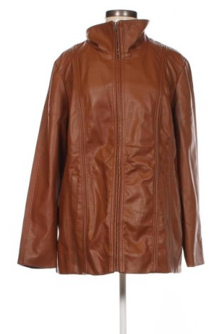 Dámska kožená bunda , Veľkosť XL, Farba Hnedá, Cena  22,22 €