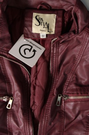 Damen Lederjacke, Größe XL, Farbe Rot, Preis € 34,10