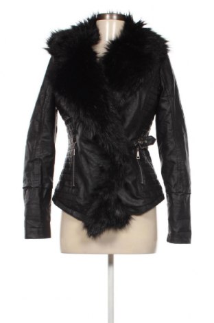 Dámska kožená bunda , Veľkosť M, Farba Čierna, Cena  15,00 €
