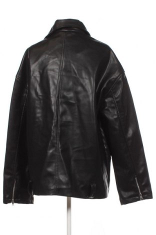 Γυναικείο δερμάτινο μπουφάν ASOS, Μέγεθος XL, Χρώμα Μαύρο, Τιμή 16,70 €