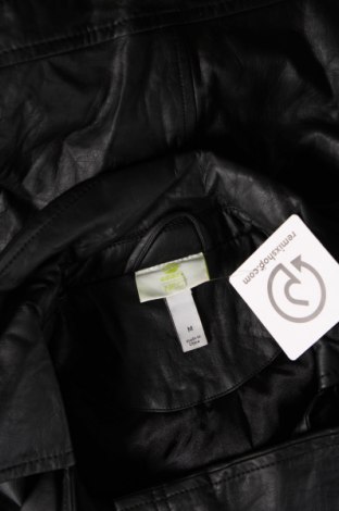 Damen Lederjacke Adidas Neo, Größe M, Farbe Schwarz, Preis 23,02 €