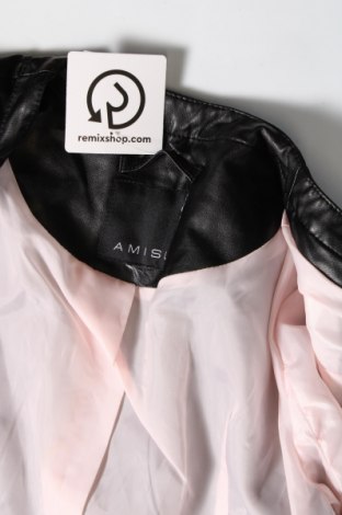 Γυναικείο δερμάτινο μπουφάν Amisu, Μέγεθος XS, Χρώμα Μαύρο, Τιμή 30,31 €