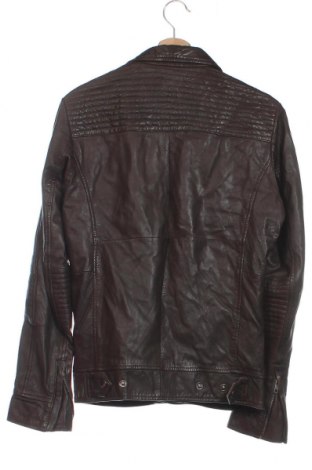 Dámska kožená bunda  Bertoni, Veľkosť XS, Farba Hnedá, Cena  35,88 €