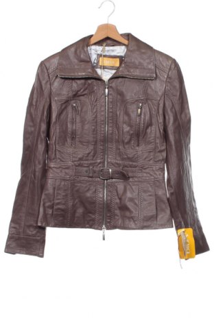 Dámska kožená bunda  Biba, Veľkosť XS, Farba Béžová, Cena  66,00 €