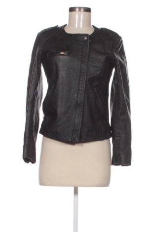 Dámska kožená bunda  Comptoir Des Cotonniers, Veľkosť M, Farba Čierna, Cena  109,38 €