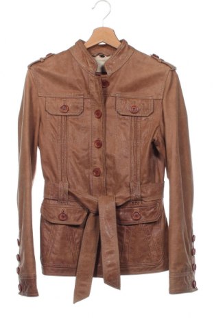Dámska kožená bunda  Conleys, Veľkosť S, Farba Béžová, Cena  36,67 €