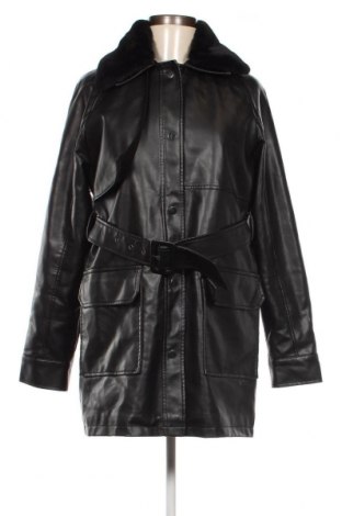 Dámská kožená bunda  Defacto, Velikost M, Barva Černá, Cena  409,00 Kč