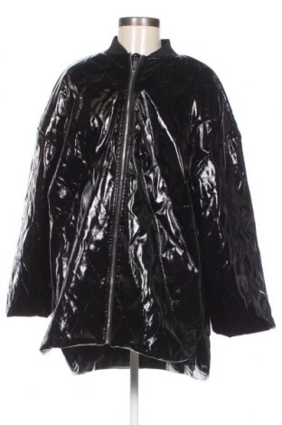 Γυναικείο δερμάτινο μπουφάν Edited, Μέγεθος M, Χρώμα Μαύρο, Τιμή 22,27 €