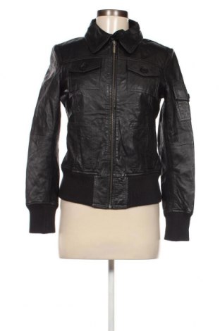 Dámska kožená bunda  Esprit, Veľkosť S, Farba Čierna, Cena  54,75 €