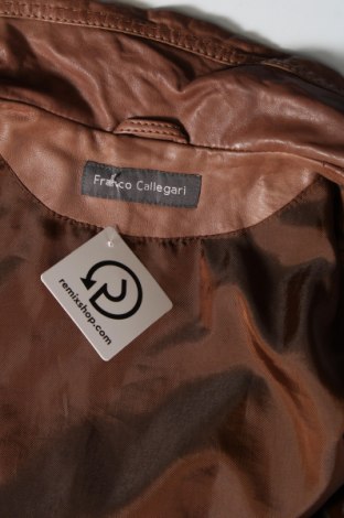 Dámska kožená bunda  Franco Callegari, Veľkosť XL, Farba Hnedá, Cena  60,67 €
