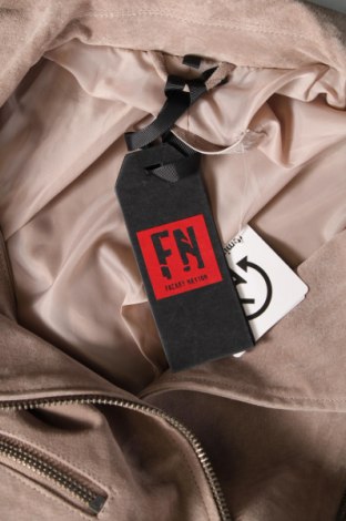 Dámska kožená bunda  Freaky Nation, Veľkosť M, Farba Béžová, Cena  172,89 €