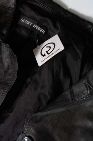 Γυναικείο δερμάτινο μπουφάν Gerry Weber, Μέγεθος XL, Χρώμα Μαύρο, Τιμή 97,85 €