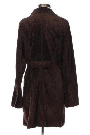 Dámska kožená bunda  H&M, Veľkosť XL, Farba Hnedá, Cena  24,27 €