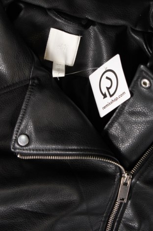 Dámská kožená bunda  H&M, Velikost XL, Barva Černá, Cena  781,00 Kč
