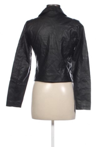Γυναικείο δερμάτινο μπουφάν Haily`s, Μέγεθος S, Χρώμα Μαύρο, Τιμή 13,92 €