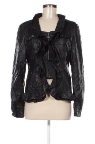 Dámska kožená bunda  Izabel London, Veľkosť L, Farba Čierna, Cena  25,52 €