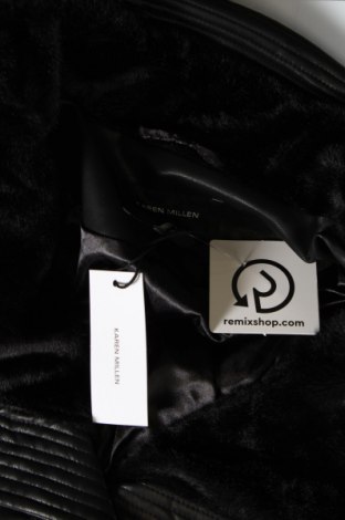 Dámska kožená bunda  Karen Millen, Veľkosť M, Farba Čierna, Cena  97,94 €