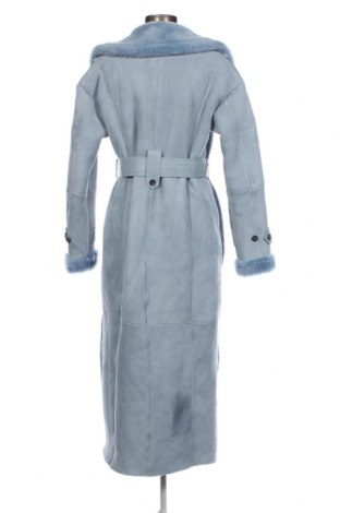 Γυναικείο δερμάτινο μπουφάν Karen Millen, Μέγεθος XS, Χρώμα Μπλέ, Τιμή 370,10 €