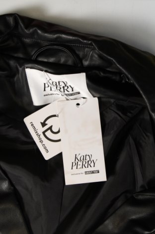 Дамско кожено яке Katy Perry exclusive for ABOUT YOU, Размер S, Цвят Черен, Цена 47,38 лв.