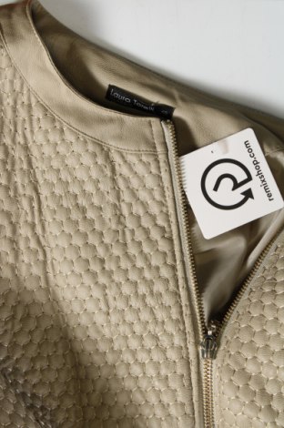 Γυναικείο δερμάτινο μπουφάν Laura Torelli, Μέγεθος XL, Χρώμα  Μπέζ, Τιμή 15,16 €