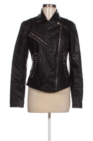 Dámska kožená bunda  Lefties, Veľkosť L, Farba Čierna, Cena  19,45 €