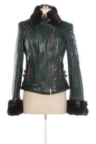 Dámska kožená bunda  Lloyd, Veľkosť M, Farba Zelená, Cena  101,04 €