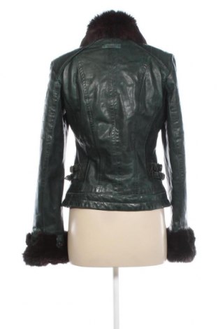 Γυναικείο δερμάτινο μπουφάν Lloyd, Μέγεθος M, Χρώμα Πράσινο, Τιμή 200,41 €