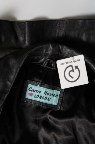 Γυναικείο δερμάτινο μπουφάν London, Μέγεθος M, Χρώμα Μαύρο, Τιμή 42,90 €