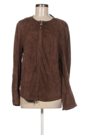 Дамско кожено яке Luisa Cerano, Размер XL, Цвят Кафяв, Цена 214,70 лв.