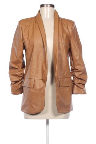 Dámska kožená bunda  Miss One, Veľkosť M, Farba Béžová, Cena  19,45 €
