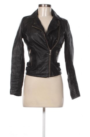 Dámska kožená bunda  Miss Selfridge, Veľkosť XS, Farba Čierna, Cena  23,14 €