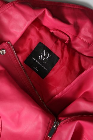 Dámska kožená bunda  New York & Company, Veľkosť M, Farba Ružová, Cena  25,52 €