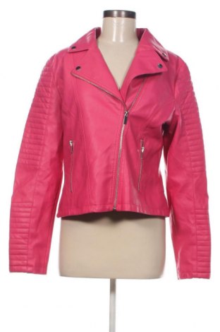 Γυναικείο δερμάτινο μπουφάν New York & Company, Μέγεθος M, Χρώμα Ρόζ , Τιμή 27,84 €